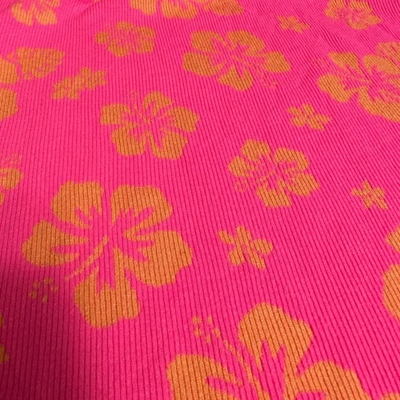 Floral swim cover bodycon halter dress - Picture 3 of 3